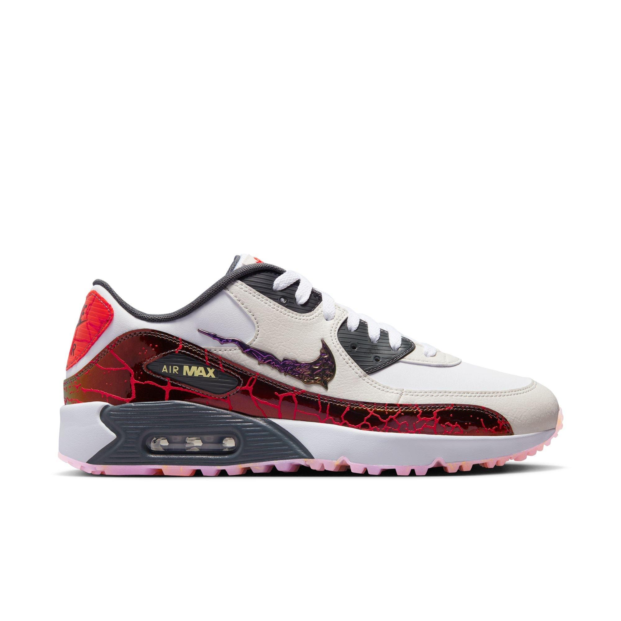 Air Max 90 G NRG Spikeless Golf Shoe-White/Grey/Red | NIKE